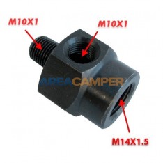 T-adapter for oil pressure...