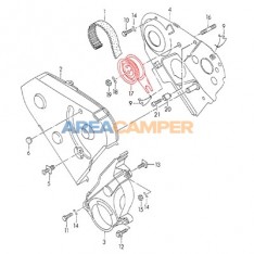 Belt tensioner pulley