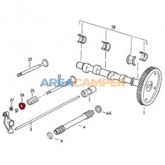 Copela muelle válvula motor 2.0L (CU)