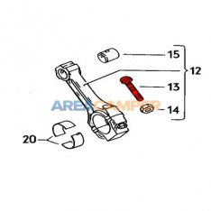 Tornillo para biela, Diesel