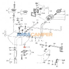 Waste water tank cap