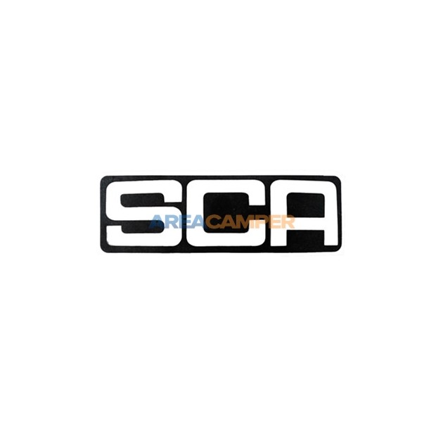 Adhesivo "SCA", 14*4.5 cm