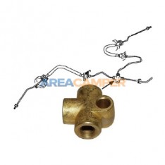 Brake pipe "T" conector