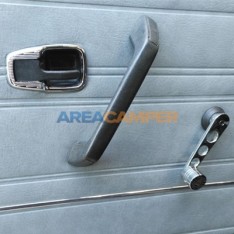 Carcasa manecilla cerradura interior, cromada