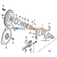 Needle bearing felt seal