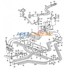 Intake air distributor seal, 2100 CC (08/1985-07/1992)