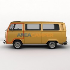 Junta puerta izquierda cabina, VW T2 (1968-1979)