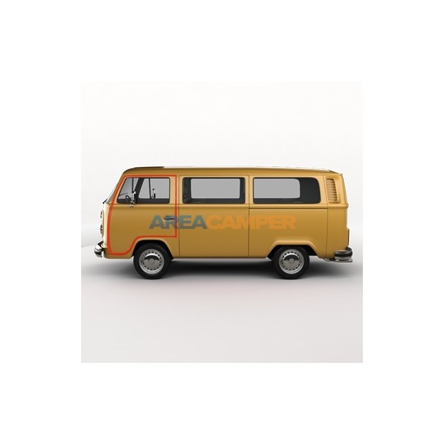 Junta puerta izquierda cabina, VW T2 (1968-1979)