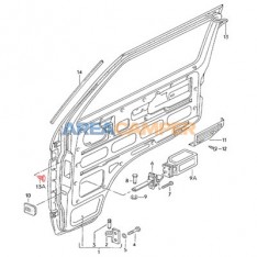 Clip Junta puerta delantera VW T3 (1979-1992) o junta capot VW T4 (1996-2003)