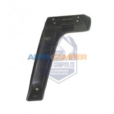 Bottom part of interior left door handle, black