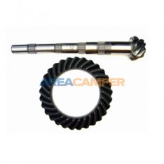 Piñón y corona 29/7 (4,14) para cajas de cambio de 5V y 2WD