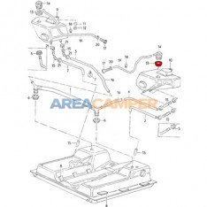 Fuel compensation tank grommet (05/1979-07/1992)