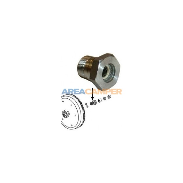 Tornillo volante motor con rodamiento de agujas para VW T2 1600 CC (AD,AS) y VW T3 1600 CC (CT)