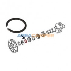 Anel de segurança roda dentada do distribuidor VW T2 (1968-1979) e VW T3 1900 CC y 2100 CC