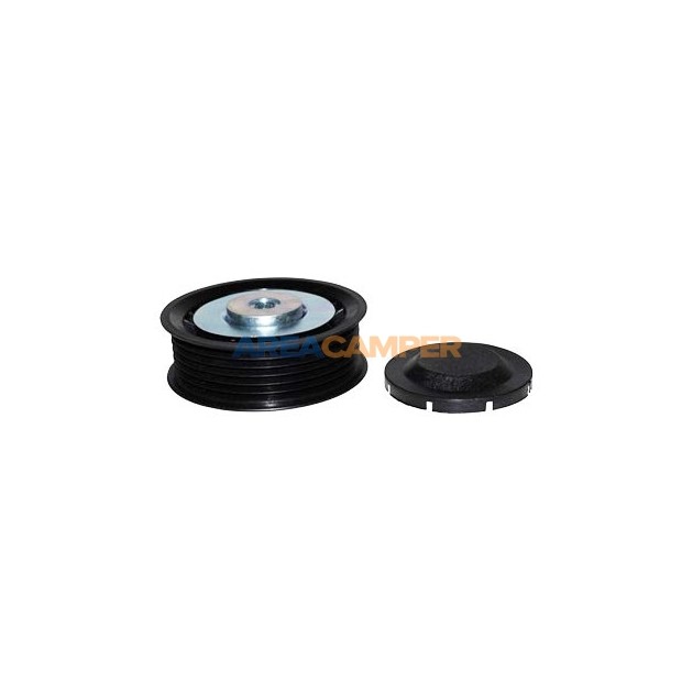 Polea tensora correa Poli-V VW T4 2.4L D, 2.5L TDI (01/1995-06/2003) y 2.5L gasolina (10/1991-12/1994)