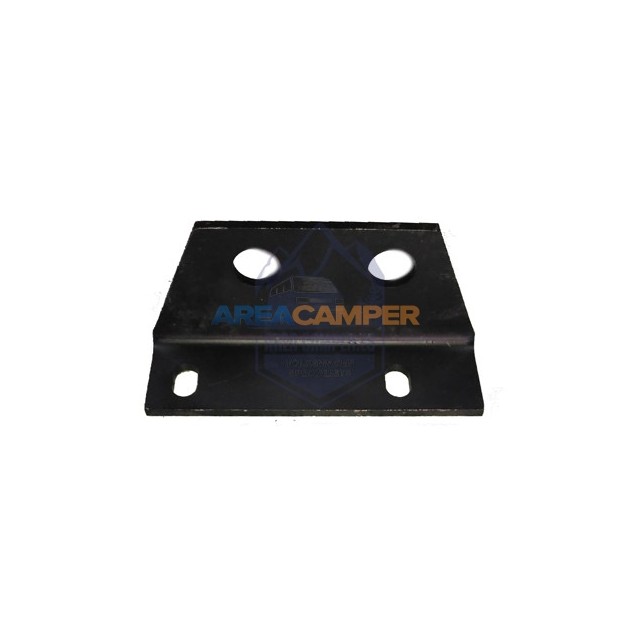 Placa esquerda do suporte do silencioso traseiro SYNCRO 1.6L TD (motor JX a partir 08/1989)
