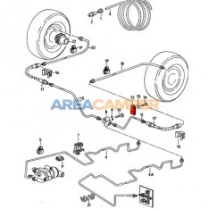 Soporte línea de freno VW T3 (1979-1991) y VW T4 (1991-2003)