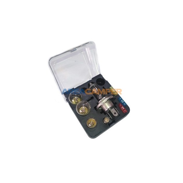 Kit de bombillas y fusibles de recambio