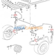 Retaining clip for brake hose (05/1979-07/1982)