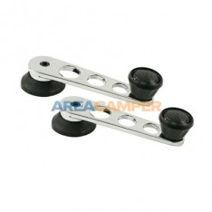 Chromed window crank