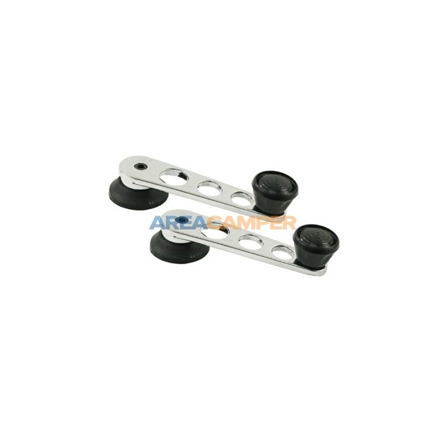 Chromed window crank