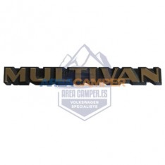 Emblema traseiro Multivan, "collectors Edition 40 aniversário" dourado