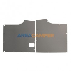 Painéis interiores portas traseiras VW T4 (1991-2003), plástico ABS cinza