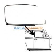 Embellecedor marco con lamelunas exterior para ventana derecha VW Escarabajo (08/1964-12/1985), calidad OE