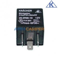 Relé de intermitentes y luces emergencia, 12V 4x21W